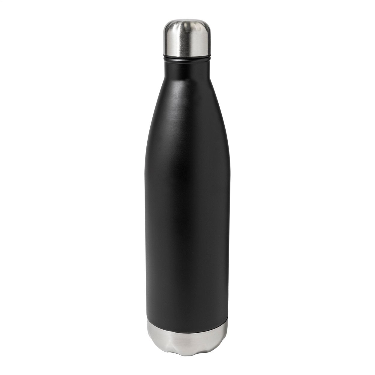 Kupferisolierte Thermoflasche Willy, 750 ml - schwarz-749