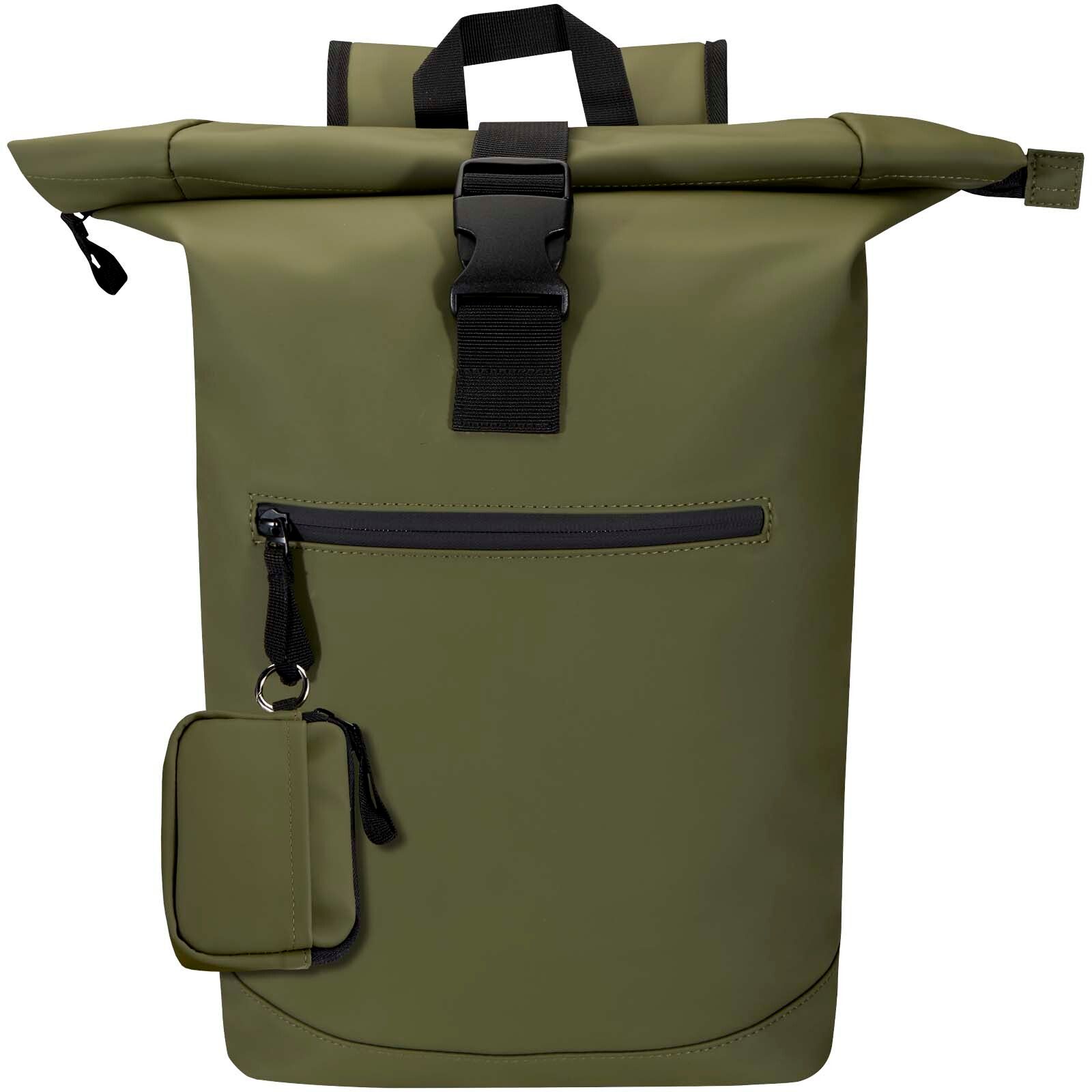 Resi Plus GRS recycelte Brieftasche - waldgrün-457