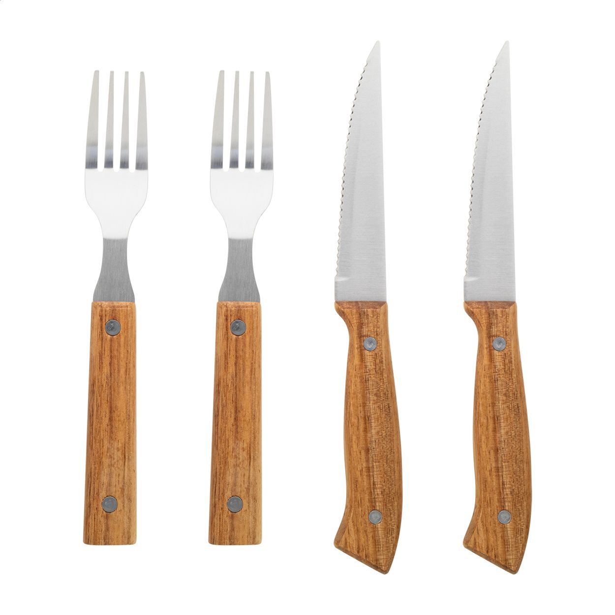 Tomahawk Steak-Besteckset - natur-389