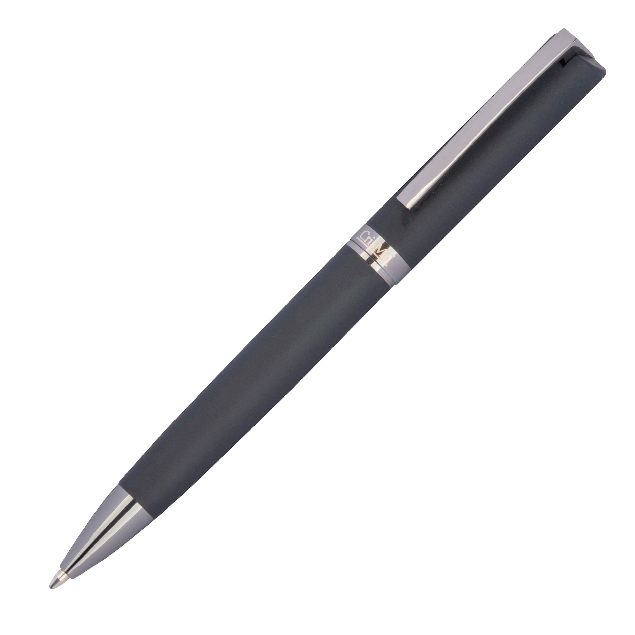 CrisMa Kugelschreiber aus Edelstahl - schwarz-739
