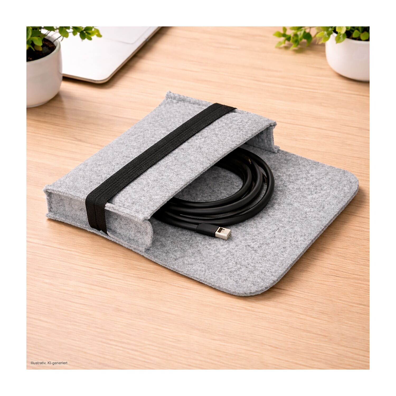 Geschenkset Filztasche mit Gebäck-288
