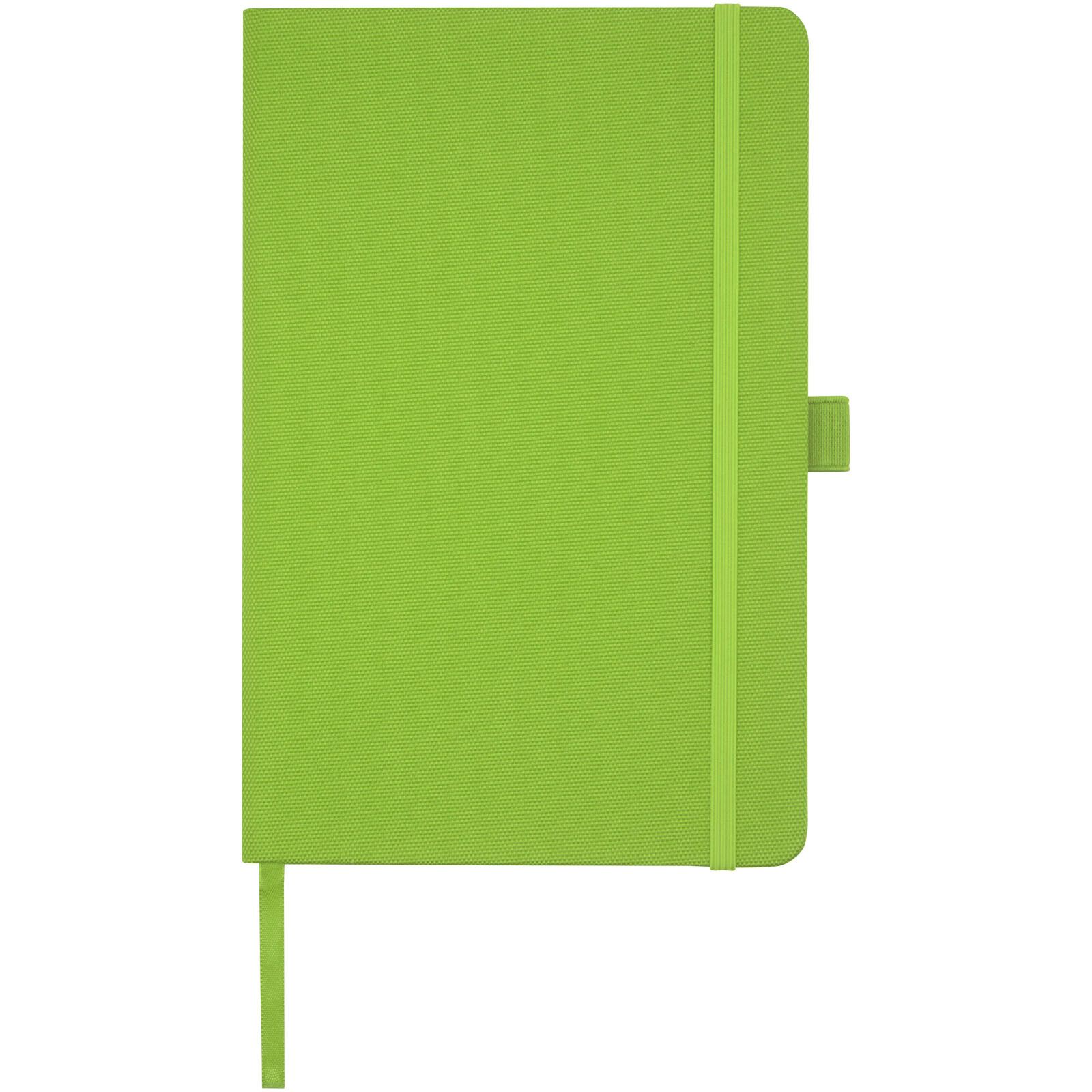 Honua A5 Notizbuch aus recyceltem Papier mit Cover aus recyceltem PET - lindgrün-70