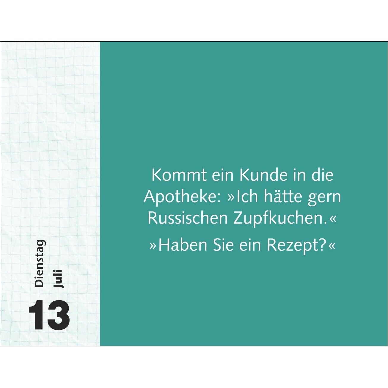Witzirin Tagesabreißkalender-406