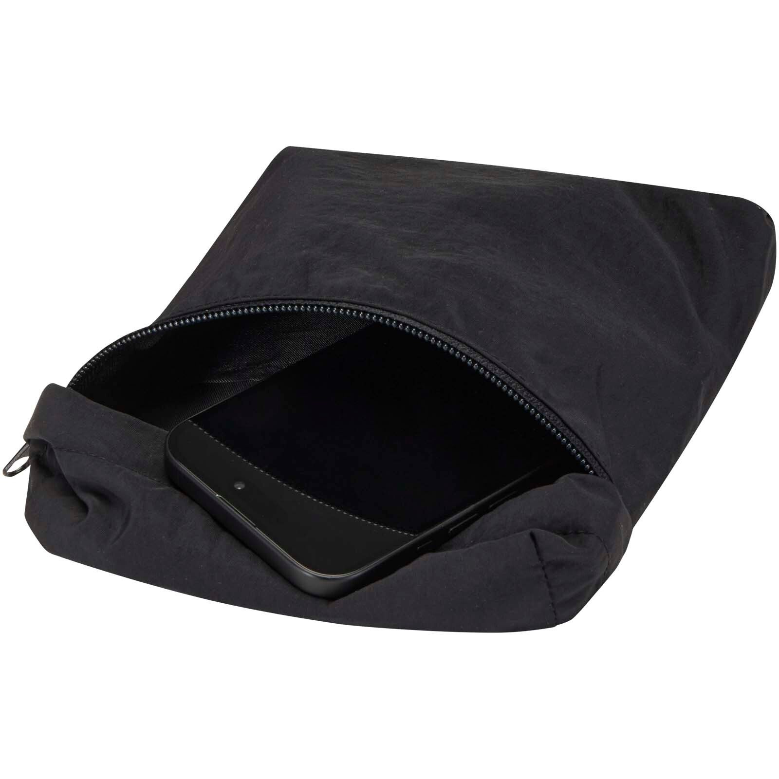 Arca GRS Umhängetasche aus recyceltem Nylon - schwarz-763
