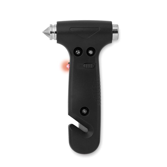 3 in 1 Notfall-Hammer RESQ - schwarz-495