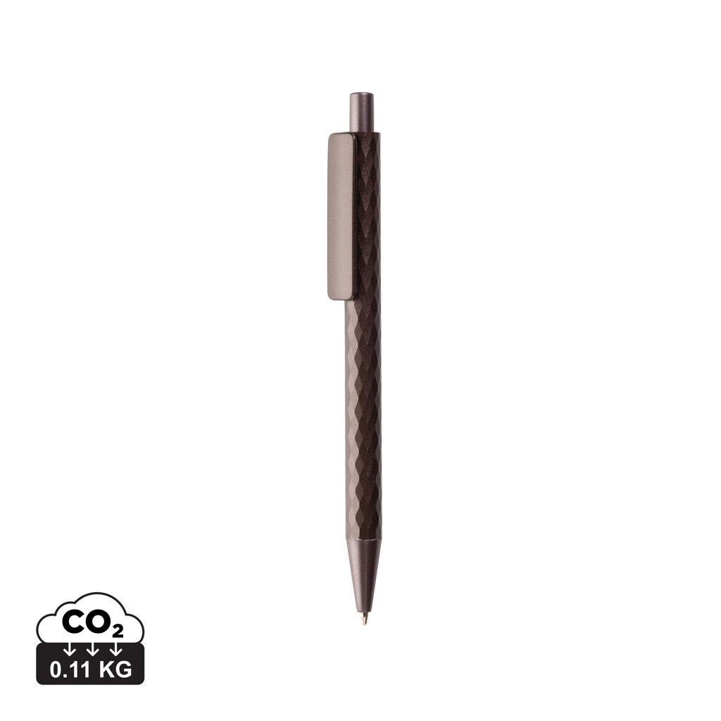 X3 Metal Edition Kugelschreiber aus RCS recyceltem Aluminium - braun-680
