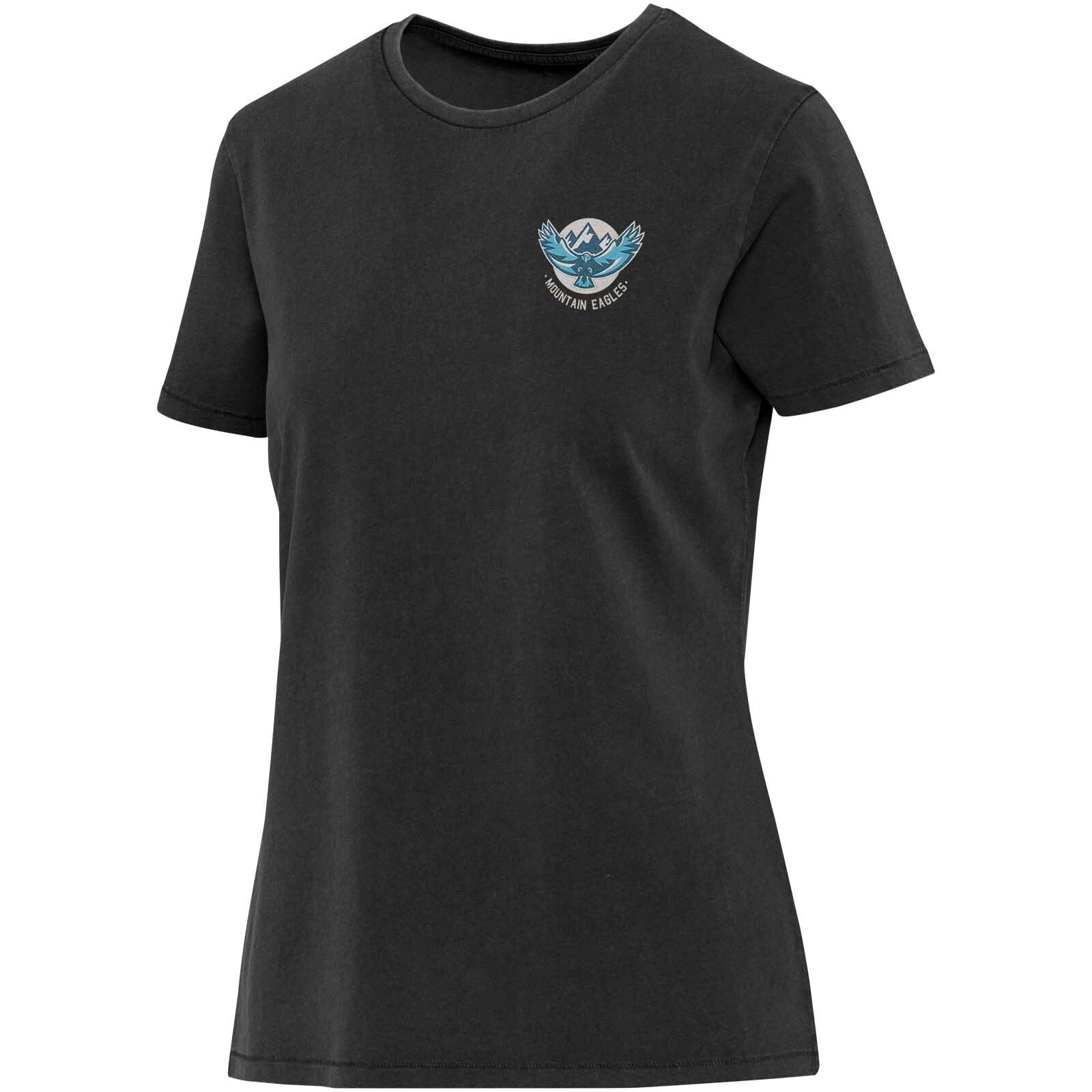 Nanaimo Kurzärmeliges T-Shirt für Damen im Washed Look, 160 g/m2 - schwarz-129