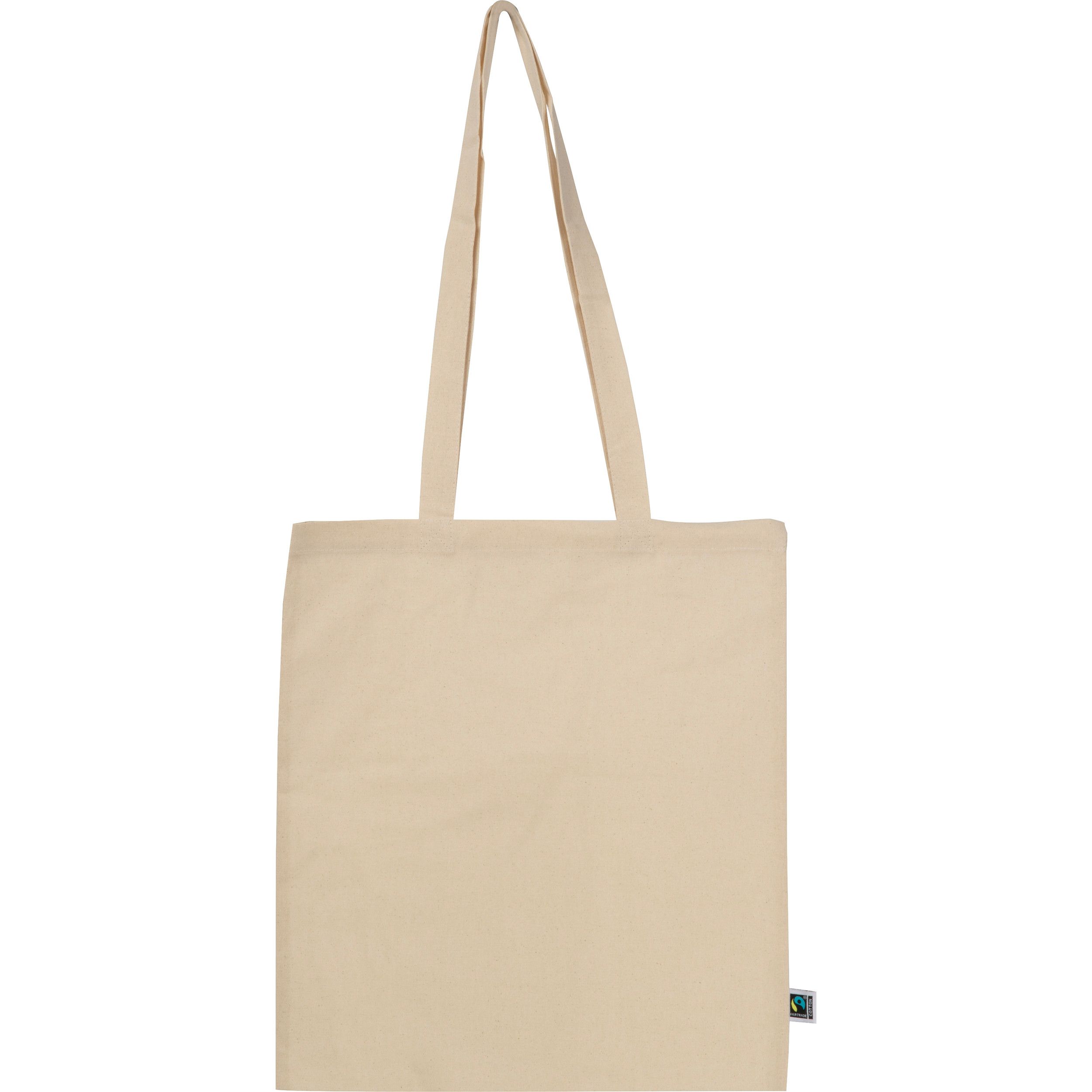 Fairtrade Baumwolltasche  - beige-600