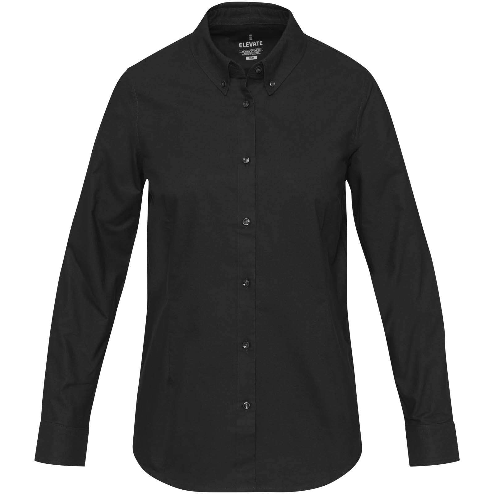 Sphene Oxford Bluse  - schwarz - M-669