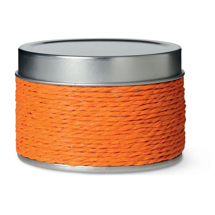 Kerze mit Apfelduft DELICIOUS - orange-248