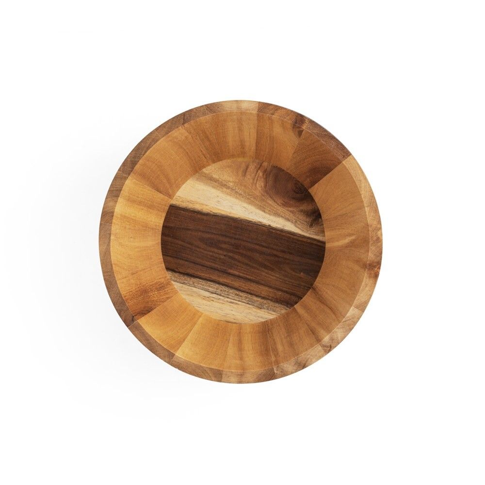 SAGE Salatschüssel aus Cassiaholz - natur - dunkel-95