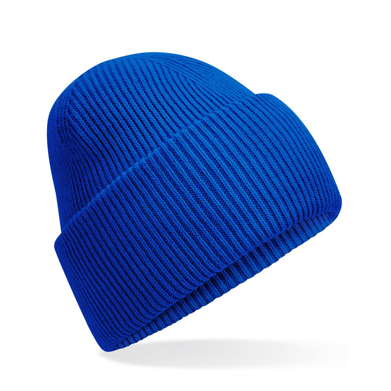 Classic Engineered Deep Cuffed Beanie - bright royal-579
