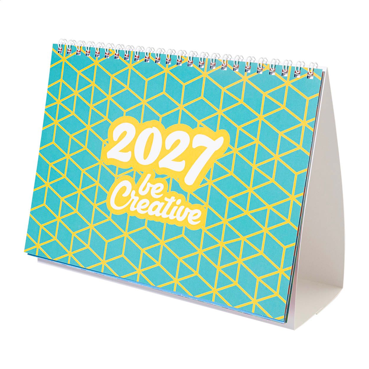 CreaDate Desk Individueller Tischkalender - weiß-194