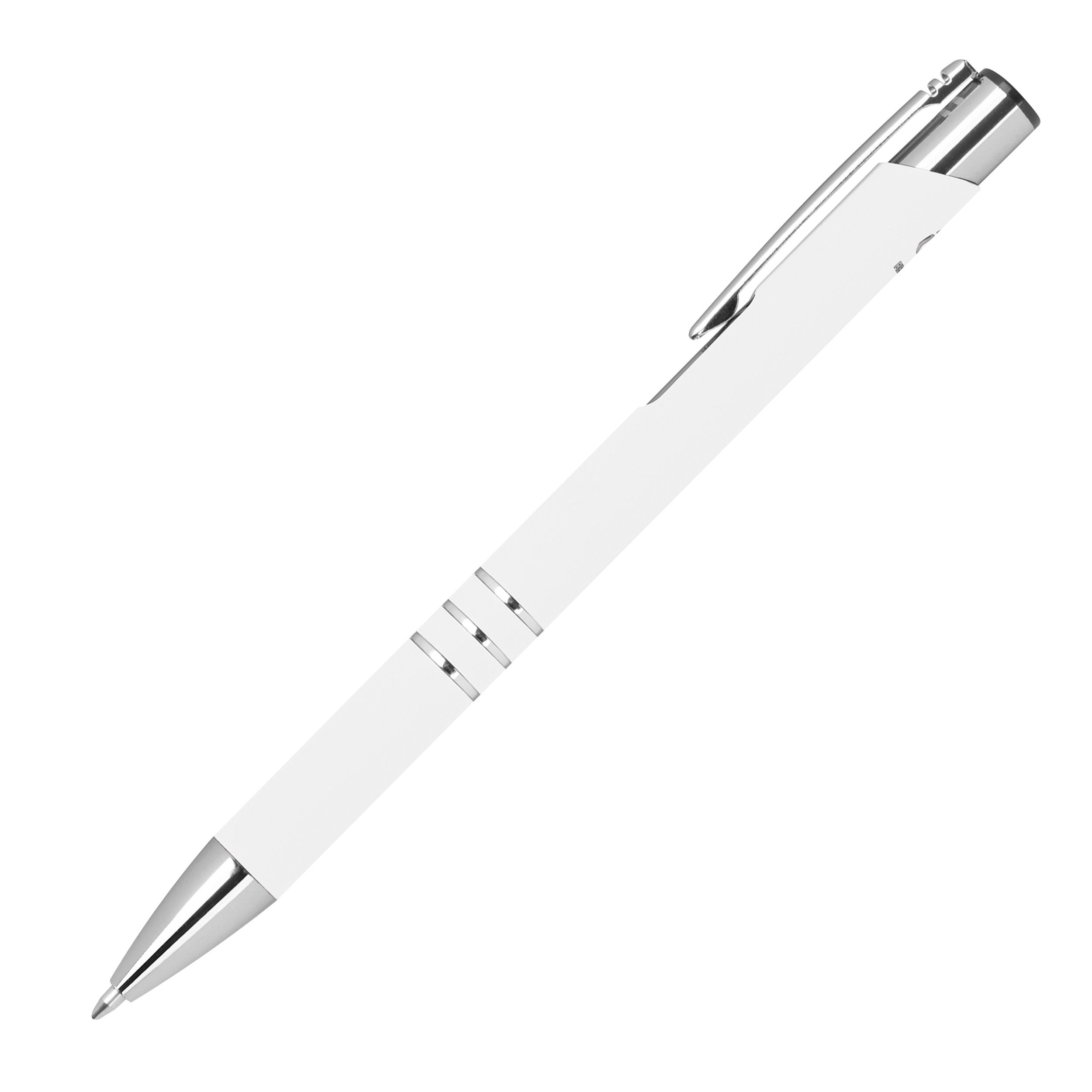 Semi Gelschreiber Dunmore - weiß-762