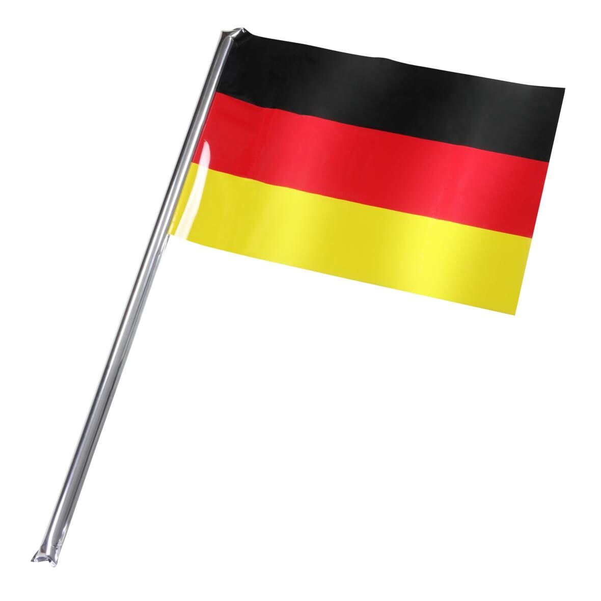Fahne, selbstaufblasend Deutschland, groß - Deutschland-Farben-700