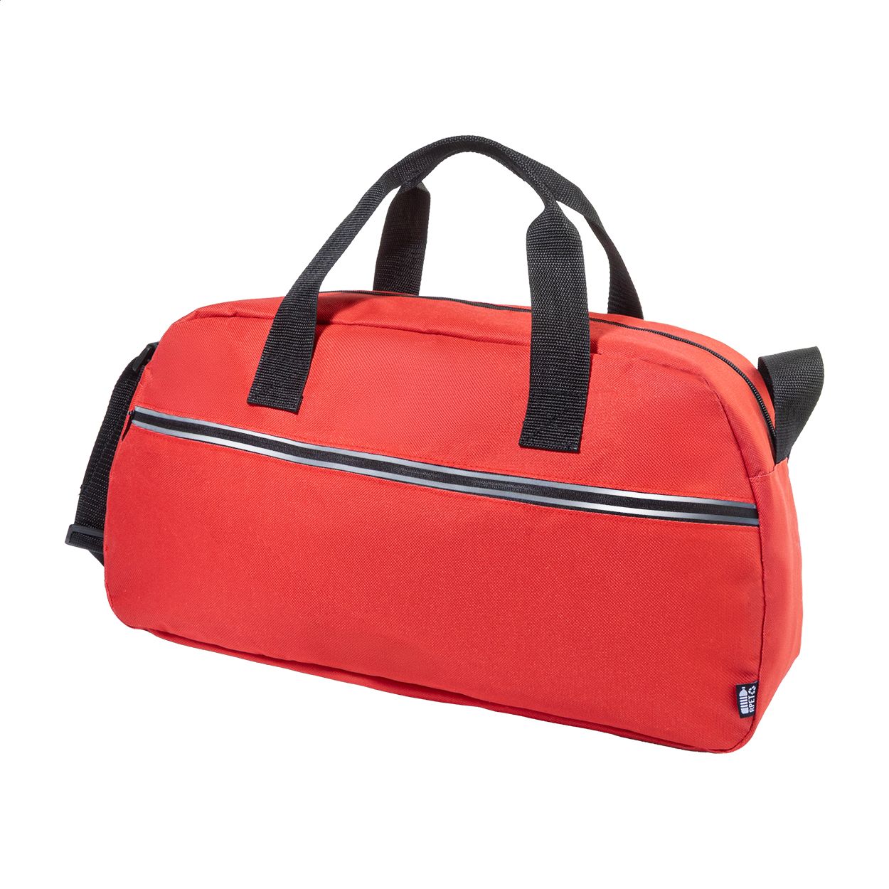 Draper RPET-Sporttasche - rot-452