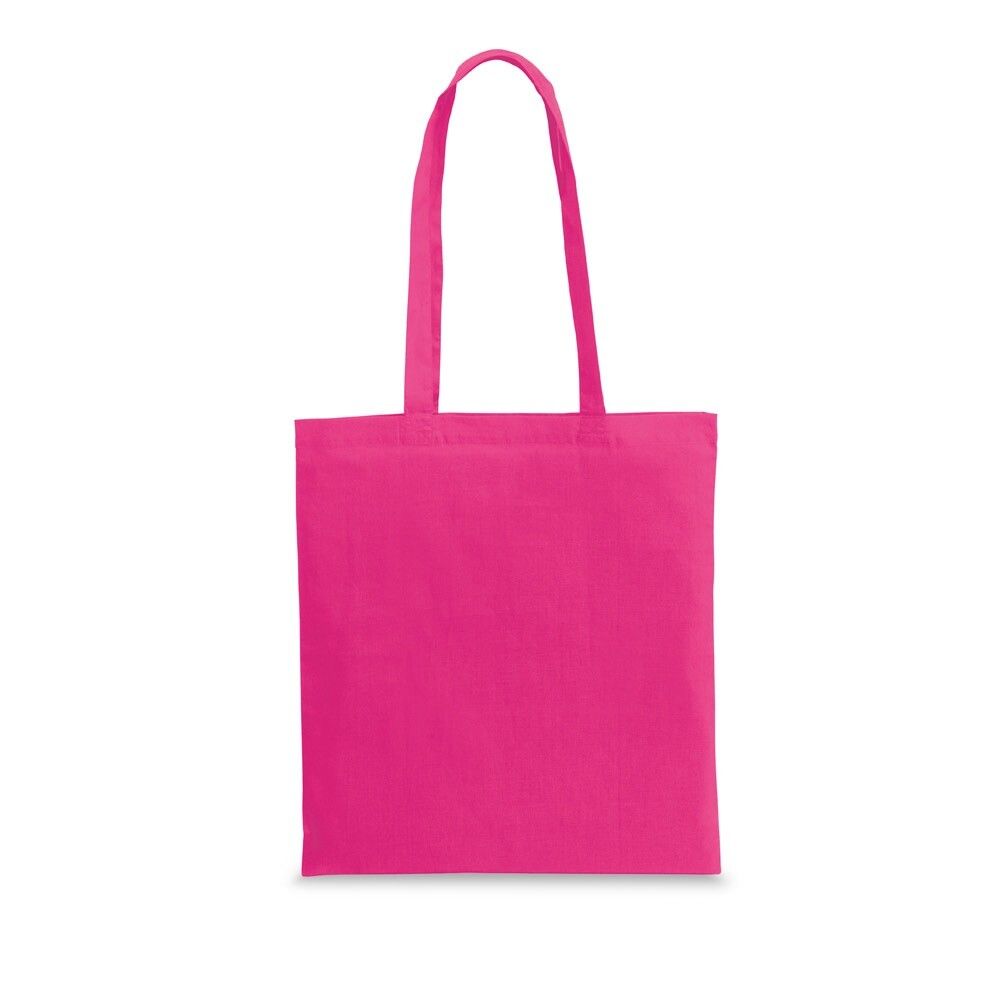 WHARF Tragetasche aus 100% Baumwolle (100 g/m²) - rosa-605