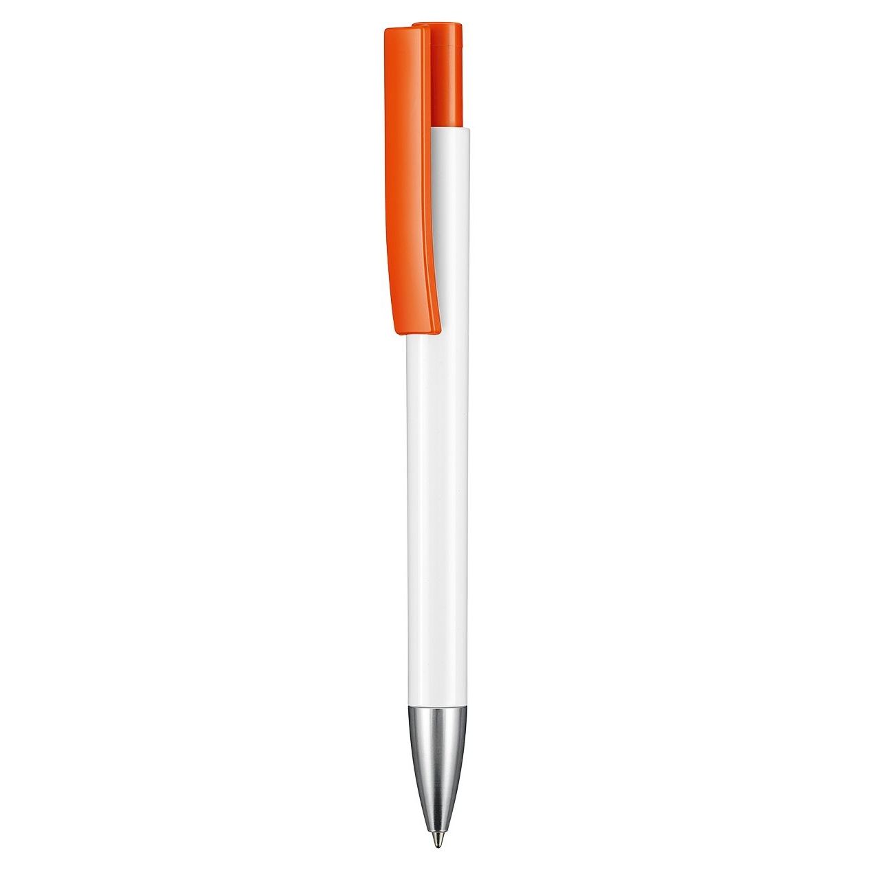 Kugelschreiber STRATOS - weiss - orange-670