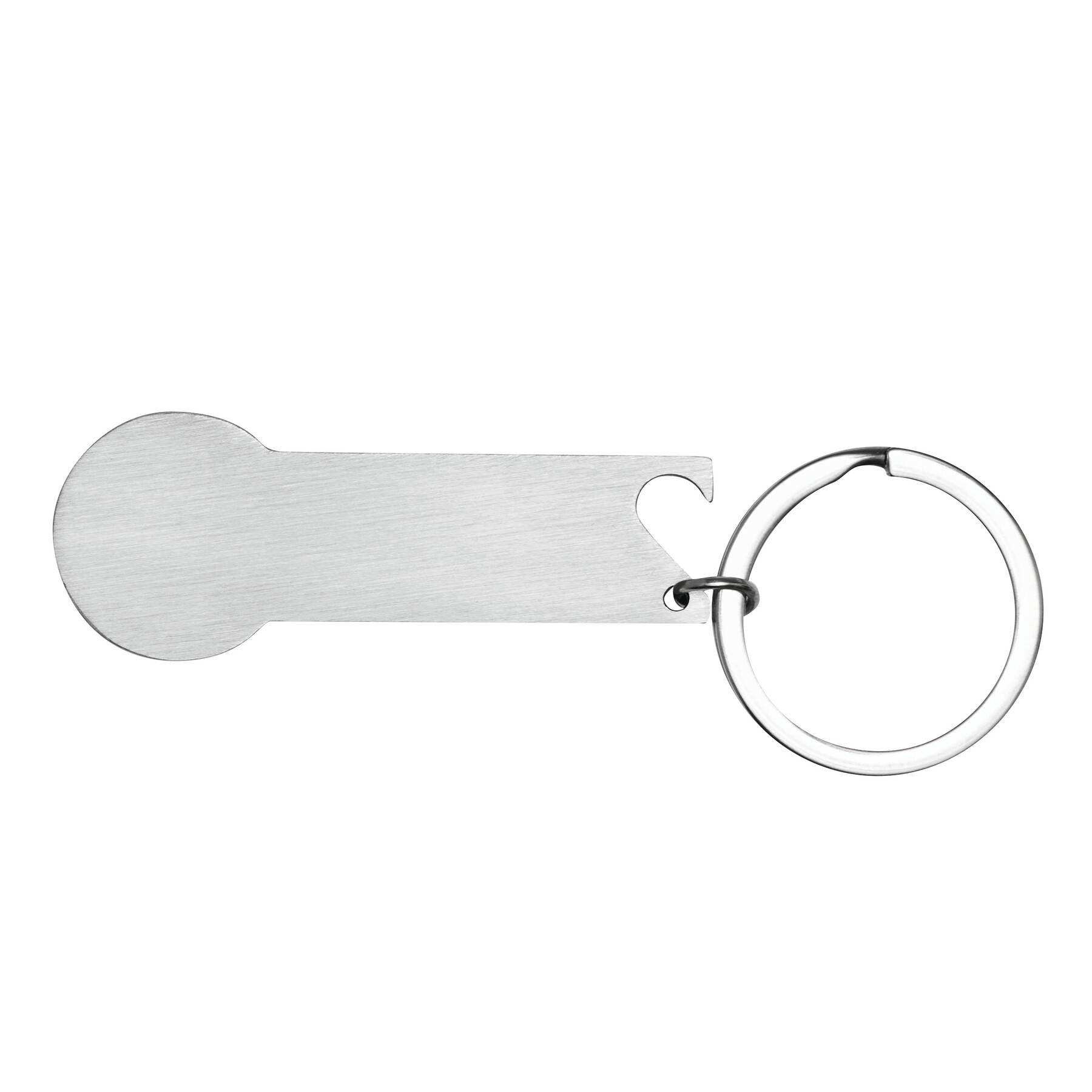 Einkaufswagenlöser NO COIN - silber-92