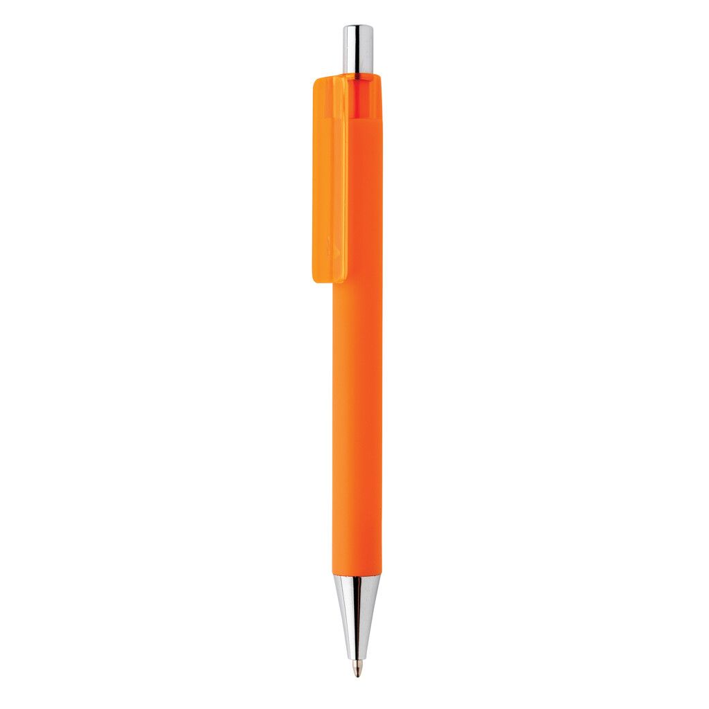 X8 Stift mit Smooth-Touch - orange-113