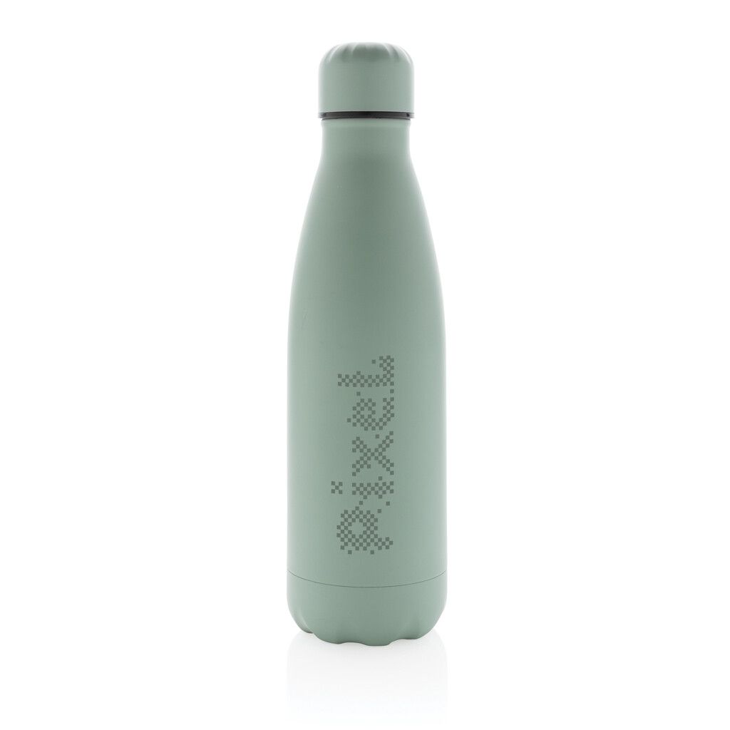 Einfarbige Vakuumisolierte Stainless Steel Flasche - grün-624