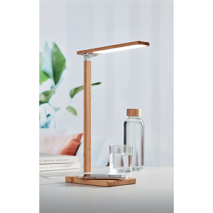 Tischleuchte und Ladegerät 15W NEAT LIGHT - holz-351