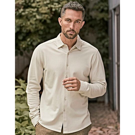 Luxury Stretch Shirt - navy-598
