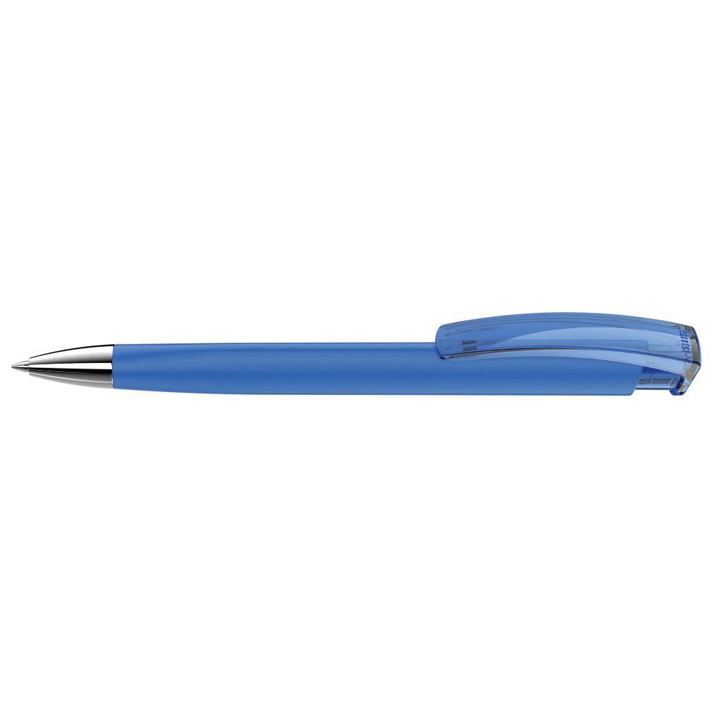 Trinity K Transparent Si Gum Druckkugelschreiber - mittelblau-256