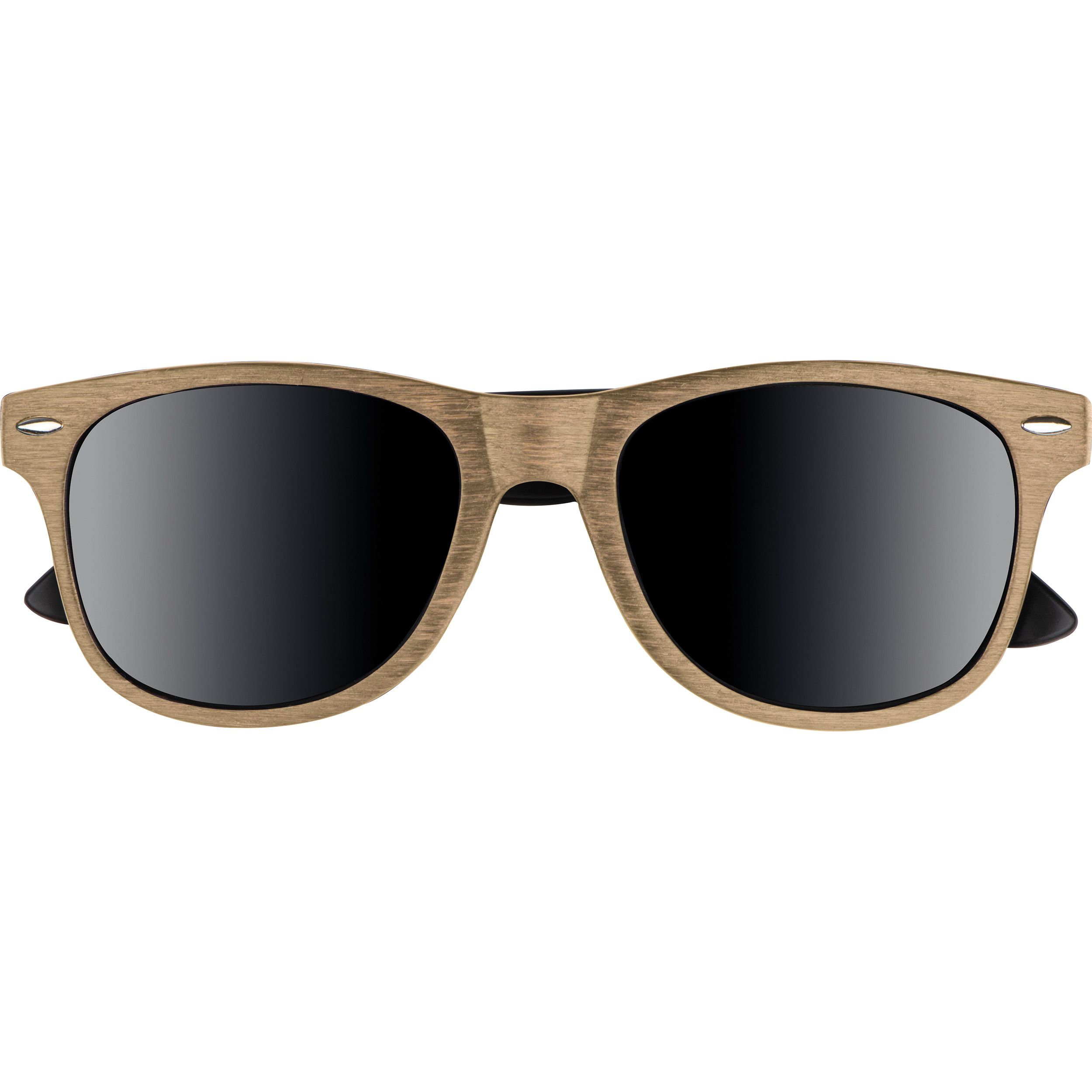 Sonnenbrille Woodlook - beige-857