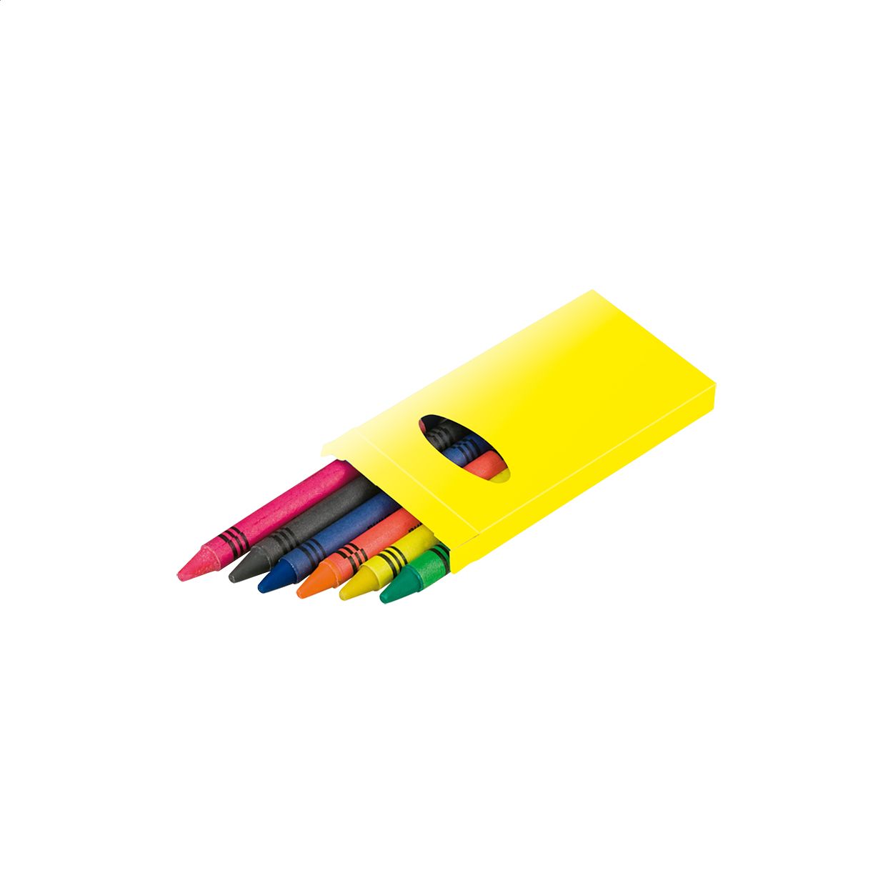 Sorell 6-tlg. Wachsmalstifte-Set - gelb-15