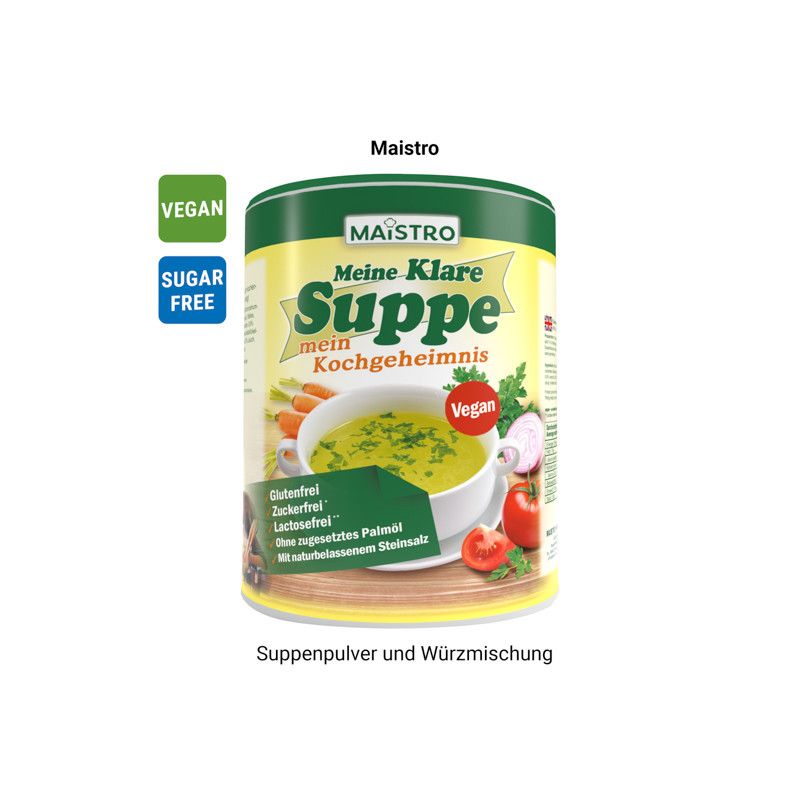 Werbekarte Midi, Maistro "MEINE KLARE SUPPE"-843