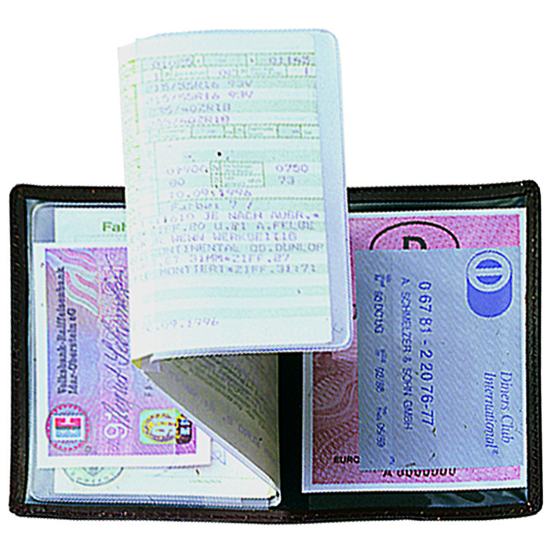CreativDesign® Ausweistasche "LefastoffGebugt" - schwarz-643