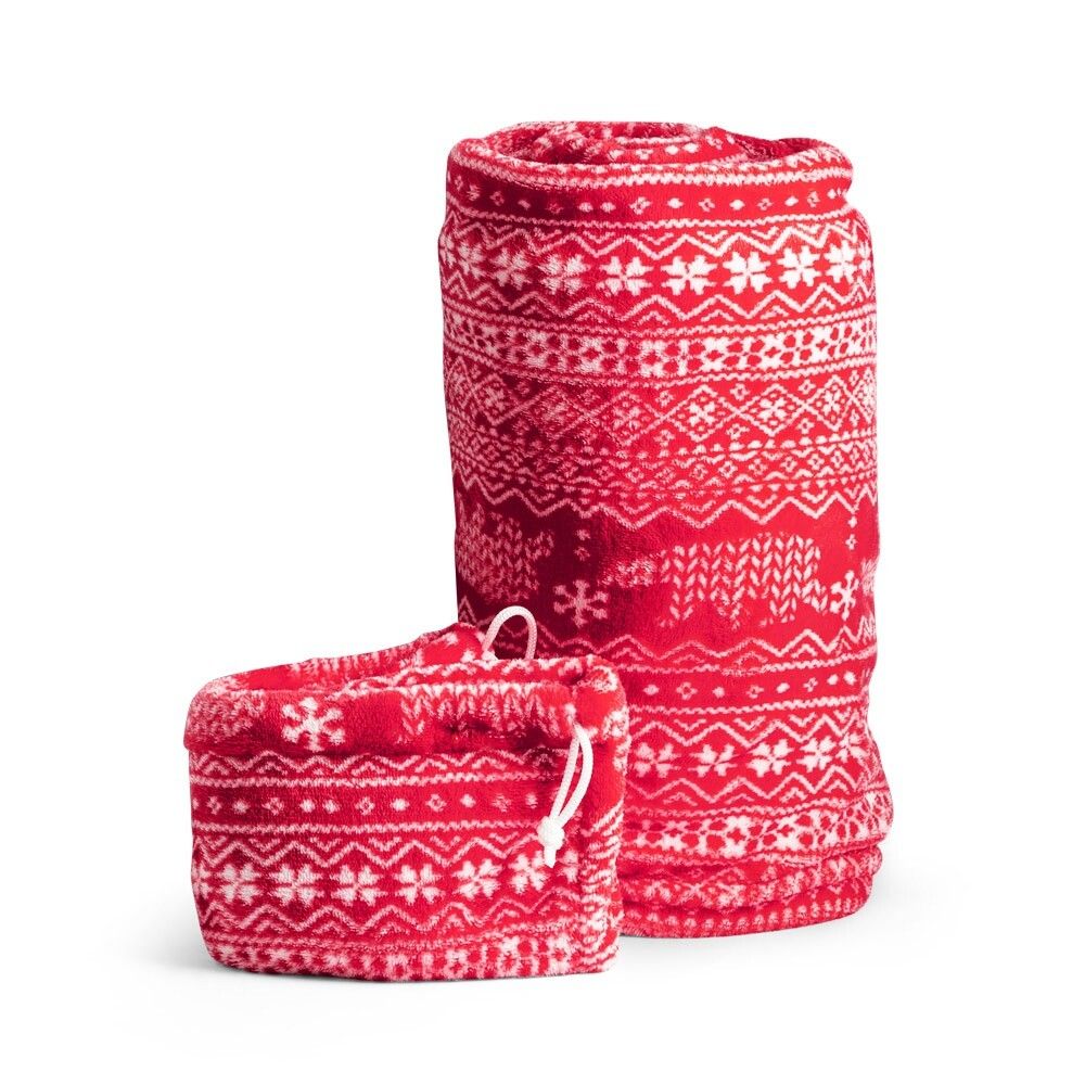 LAPONIA Polardecke - rot-619