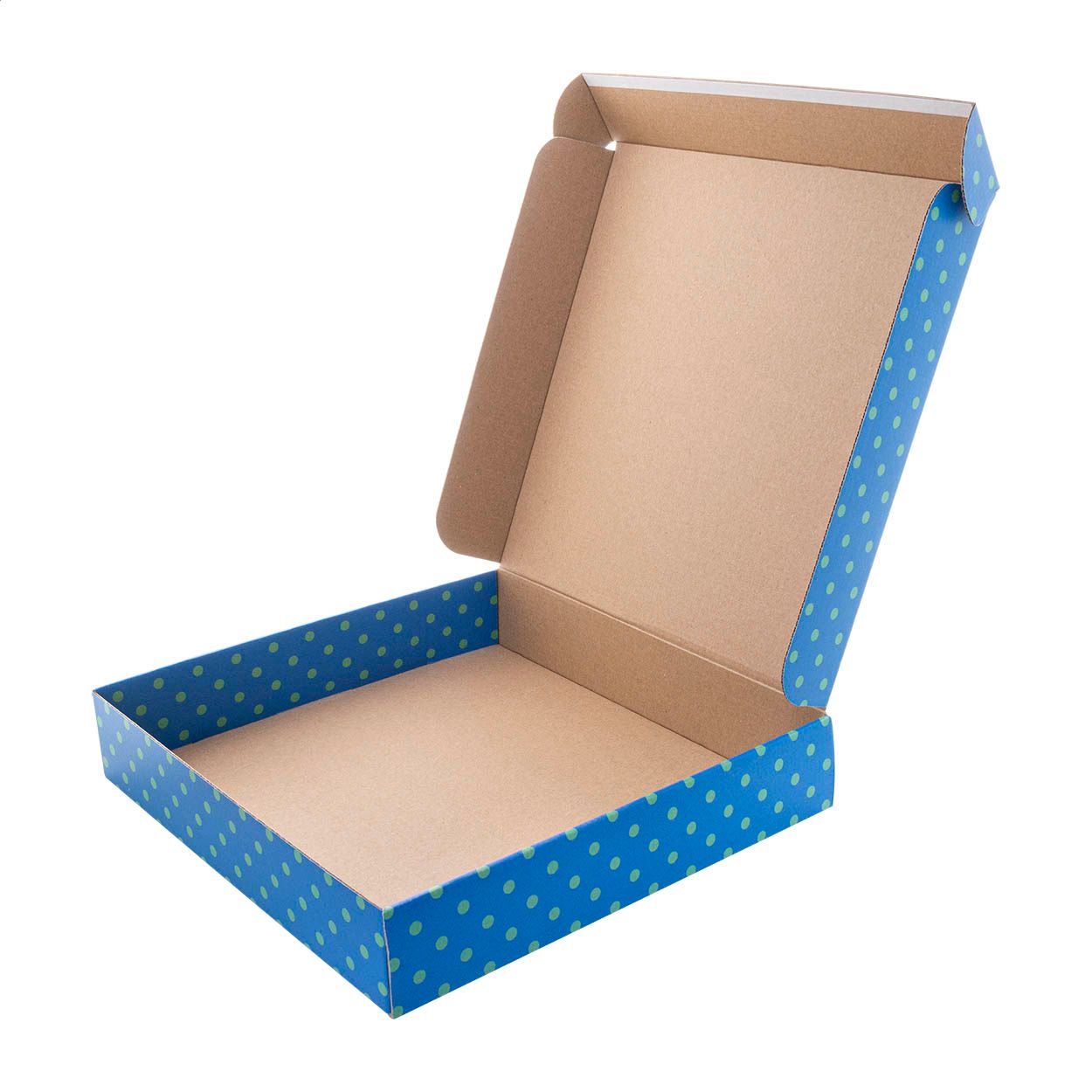 CreaBox Post Slim L flacher Versandkarton (328 x 310 x 58 mm) - weiß-984
