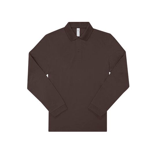 My Polo 180 Long Sleeve - roasted coffee - XL-30
