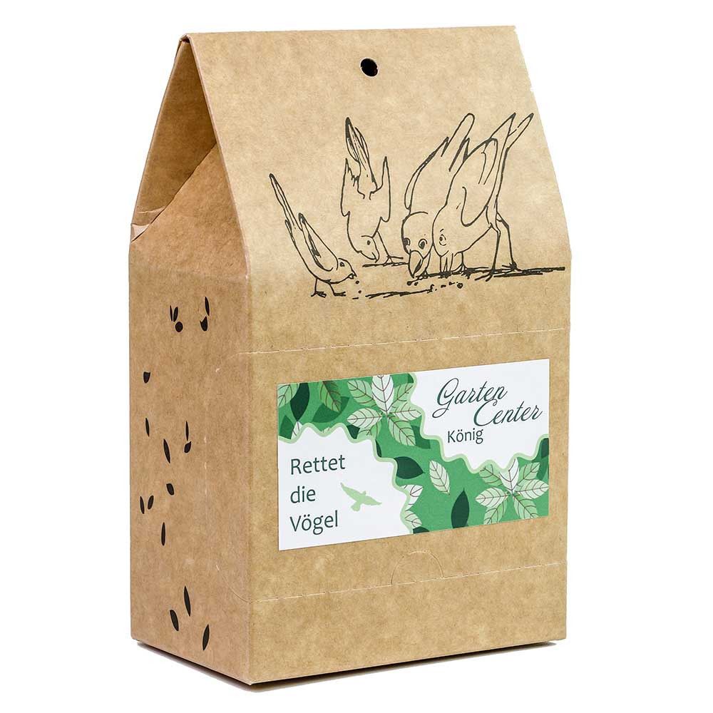 Vogelfutter To-Go - Werbeaufkleber-959