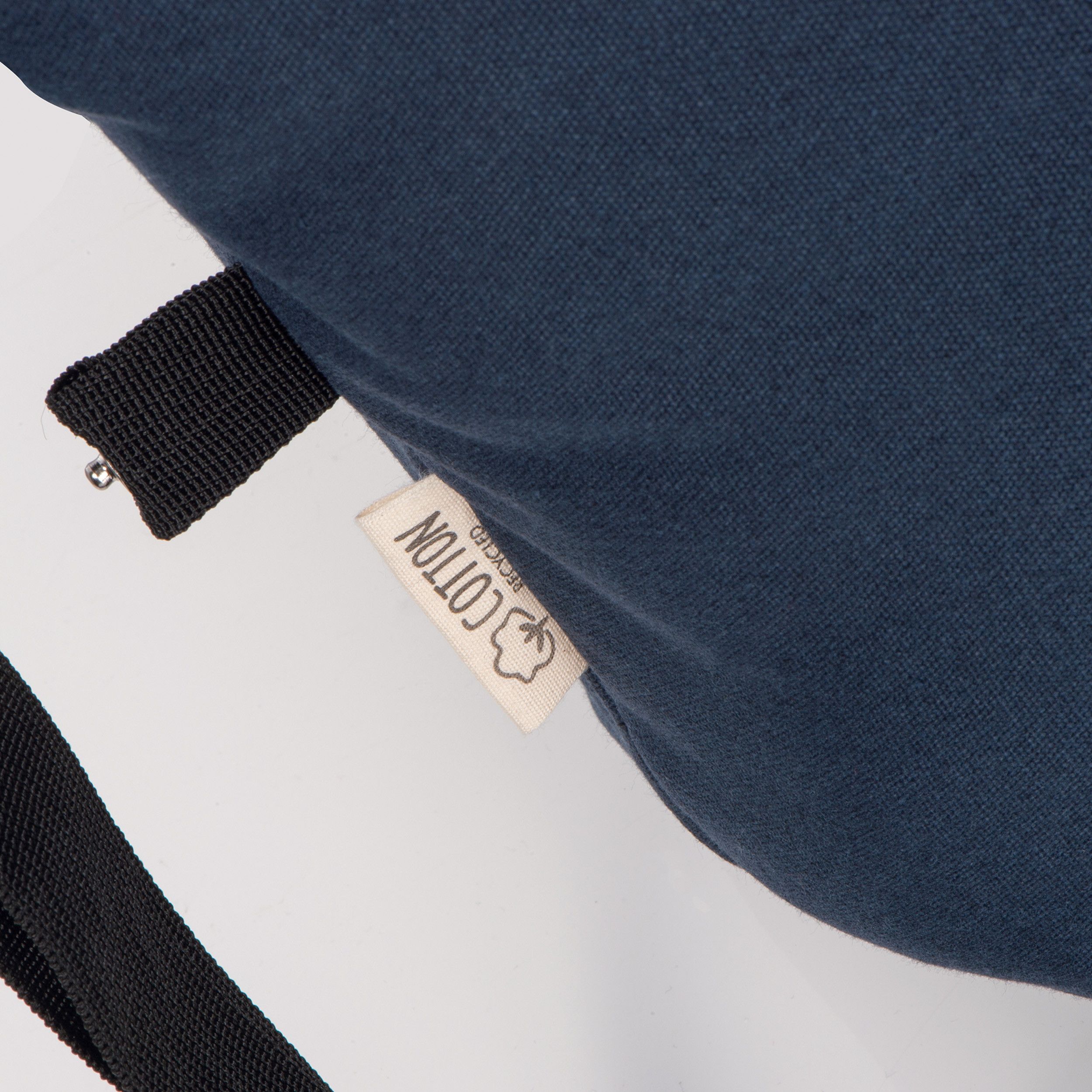 Duffel Bag aus recycelter Baumwolle - dunkelblau-202