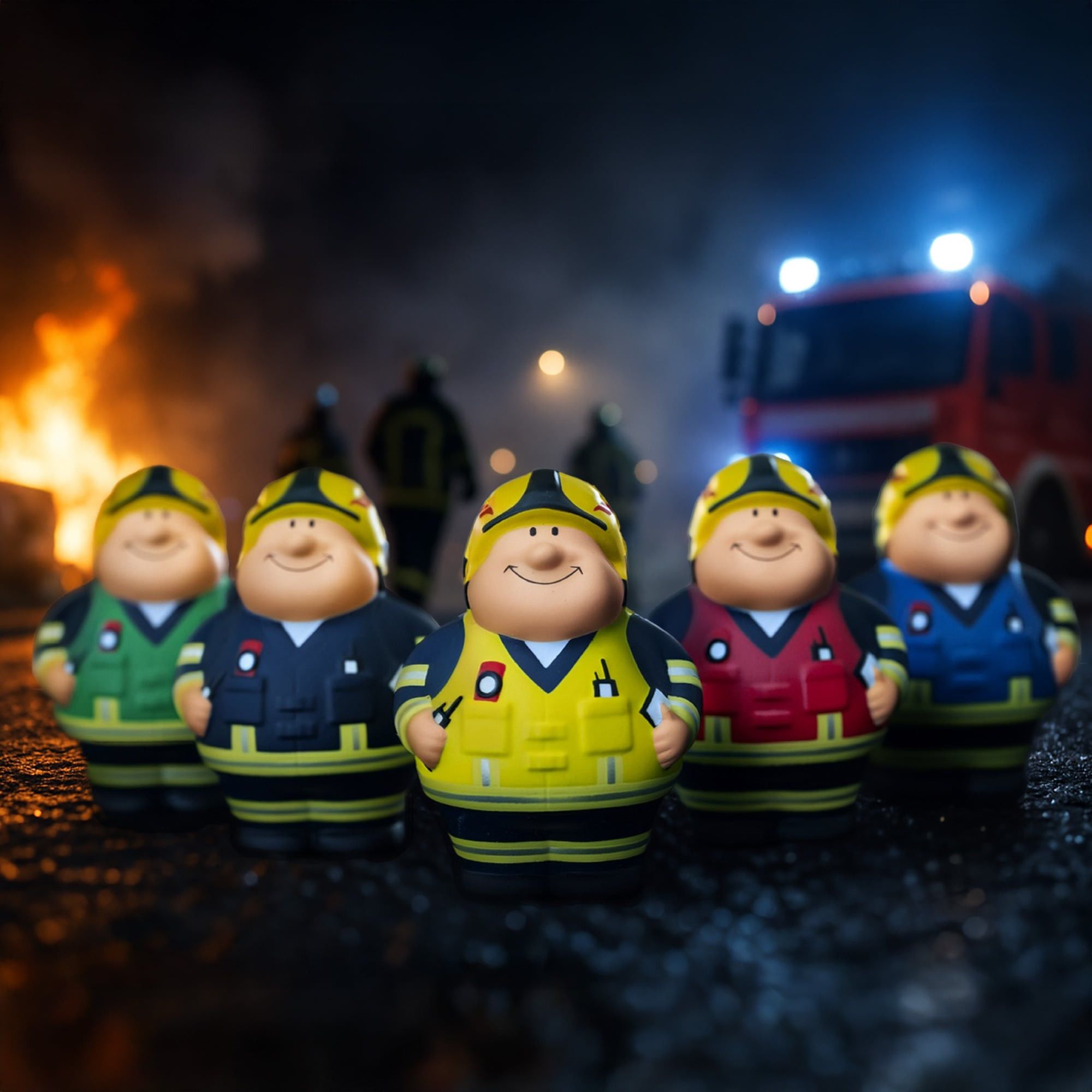 SQUEEZIES® Feuer Bert® 2.0 - blau-327