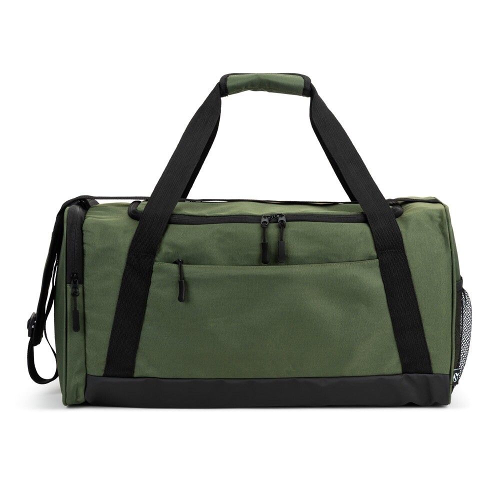 FARO Sporttasche aus recyceltem 600D Polyester - dunkelgrün-589