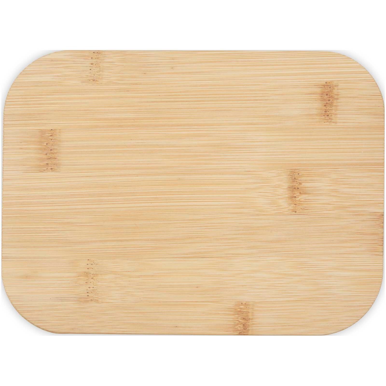 Roby 1000 ml Glas Lunchbox mit Bambusdeckel - ziegelstein-854