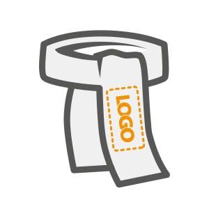 Veredelungsposition Schal Vorderseite