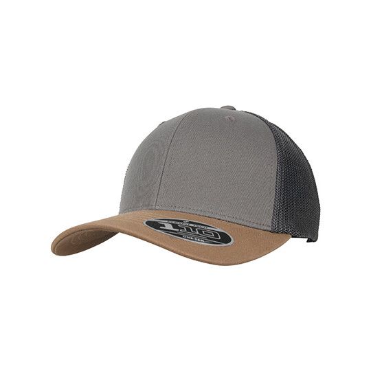 110 Trucker Cap - earth tones - indian tan - gunmetal-205