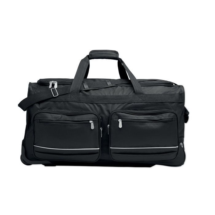 Reisetaschen-Trolley 600D RPET ITFITS - schwarz-577