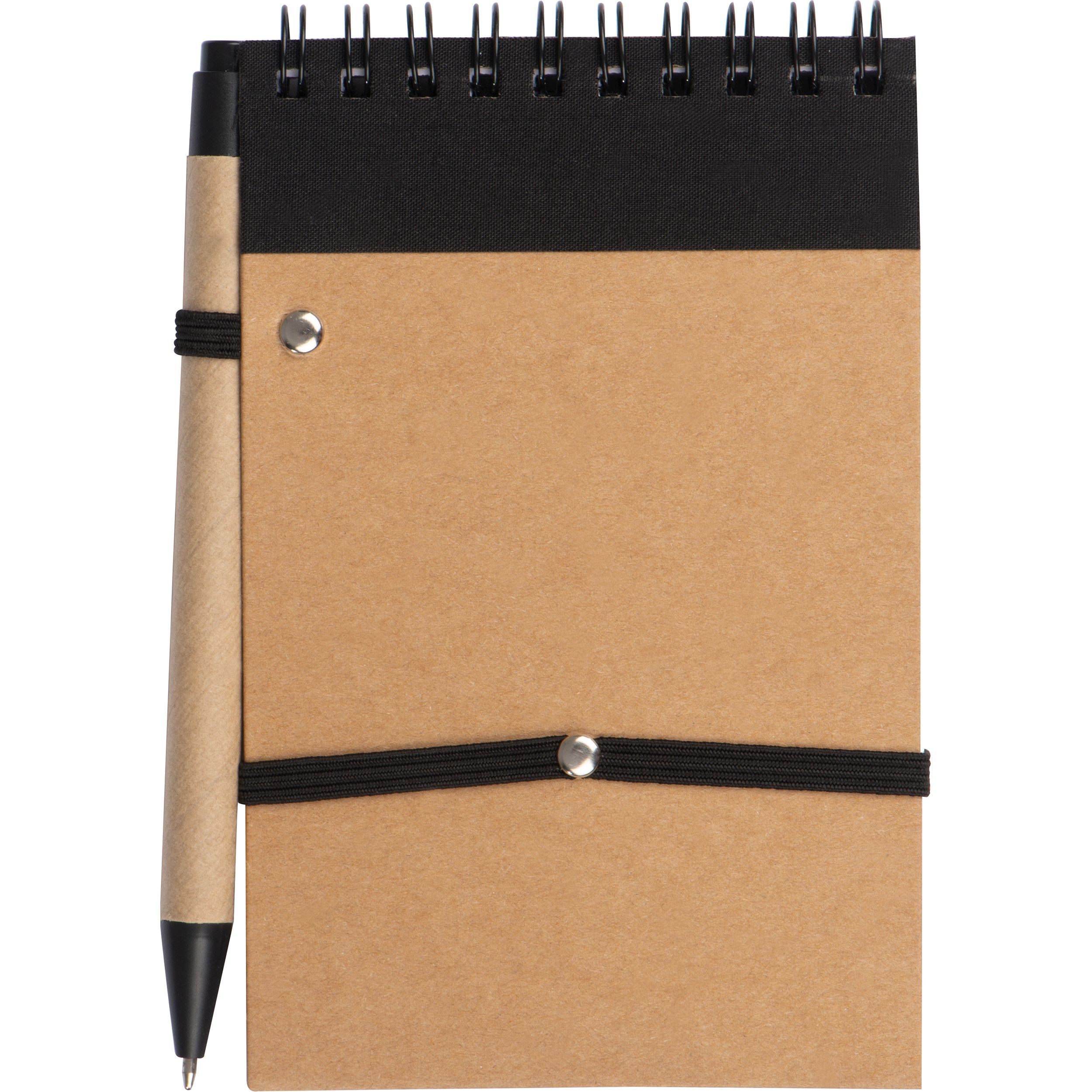 Ringbuch mit Kugelschreiber und "To do Liste" - schwarz-676