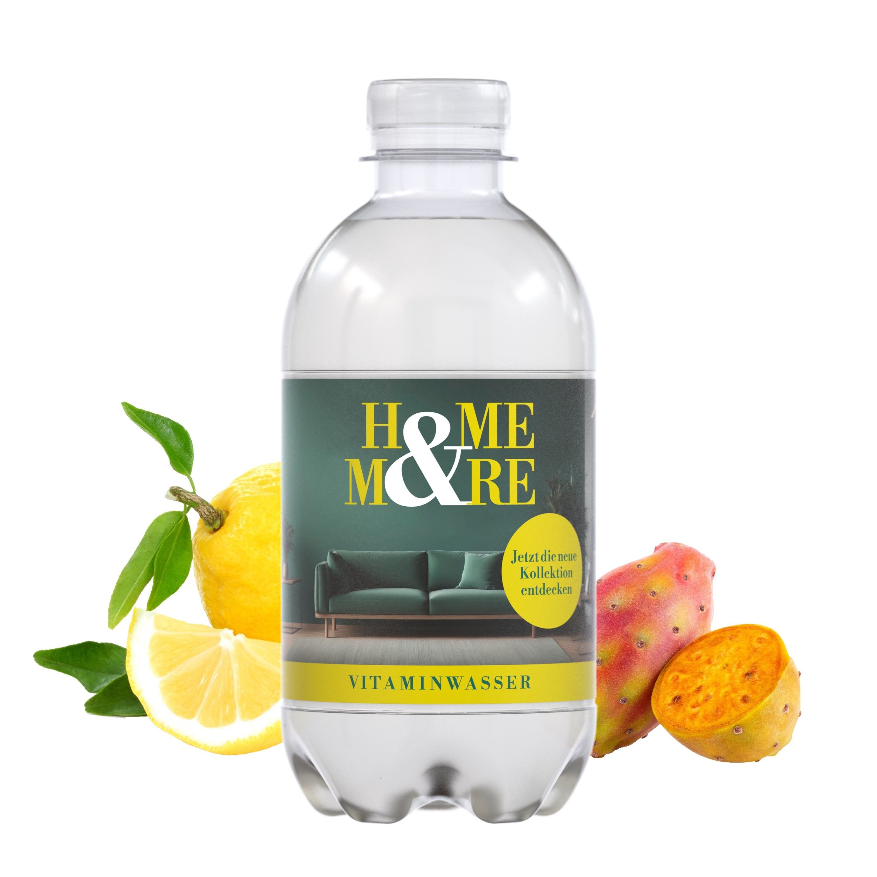 330 ml Vitaminwasser Zitrone-Kaktus Eco Label-478