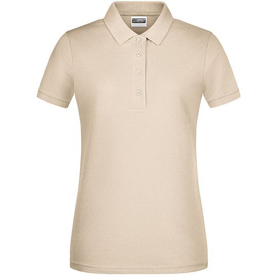 Ladies´ Basic Polo - stone-341