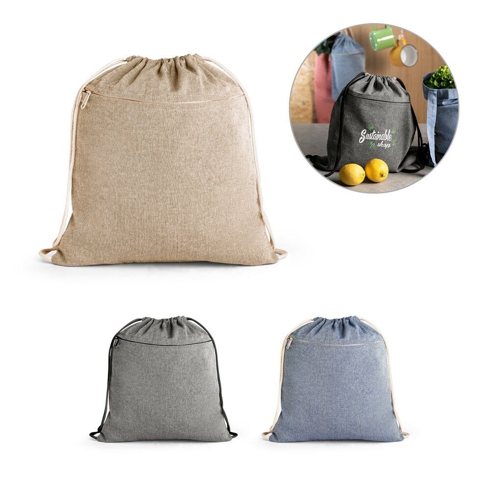 CHANCERY Turnbeutel aus recycelter Baumwolle(70%),Polyester (30% rPET) - natur-512