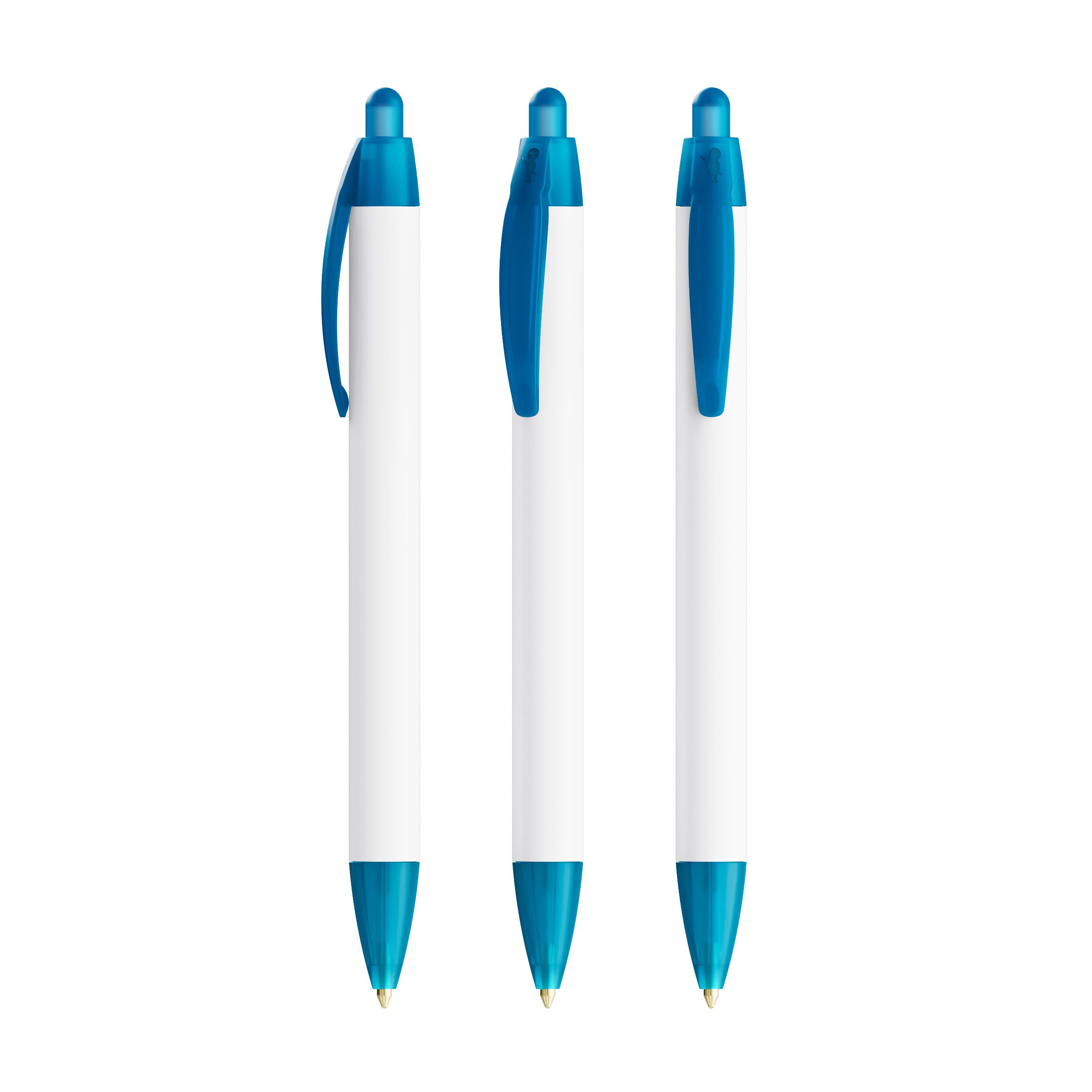 BIC® Wide Body Ecolutions® ballpen, Mine blau - gefrostetes blau-117