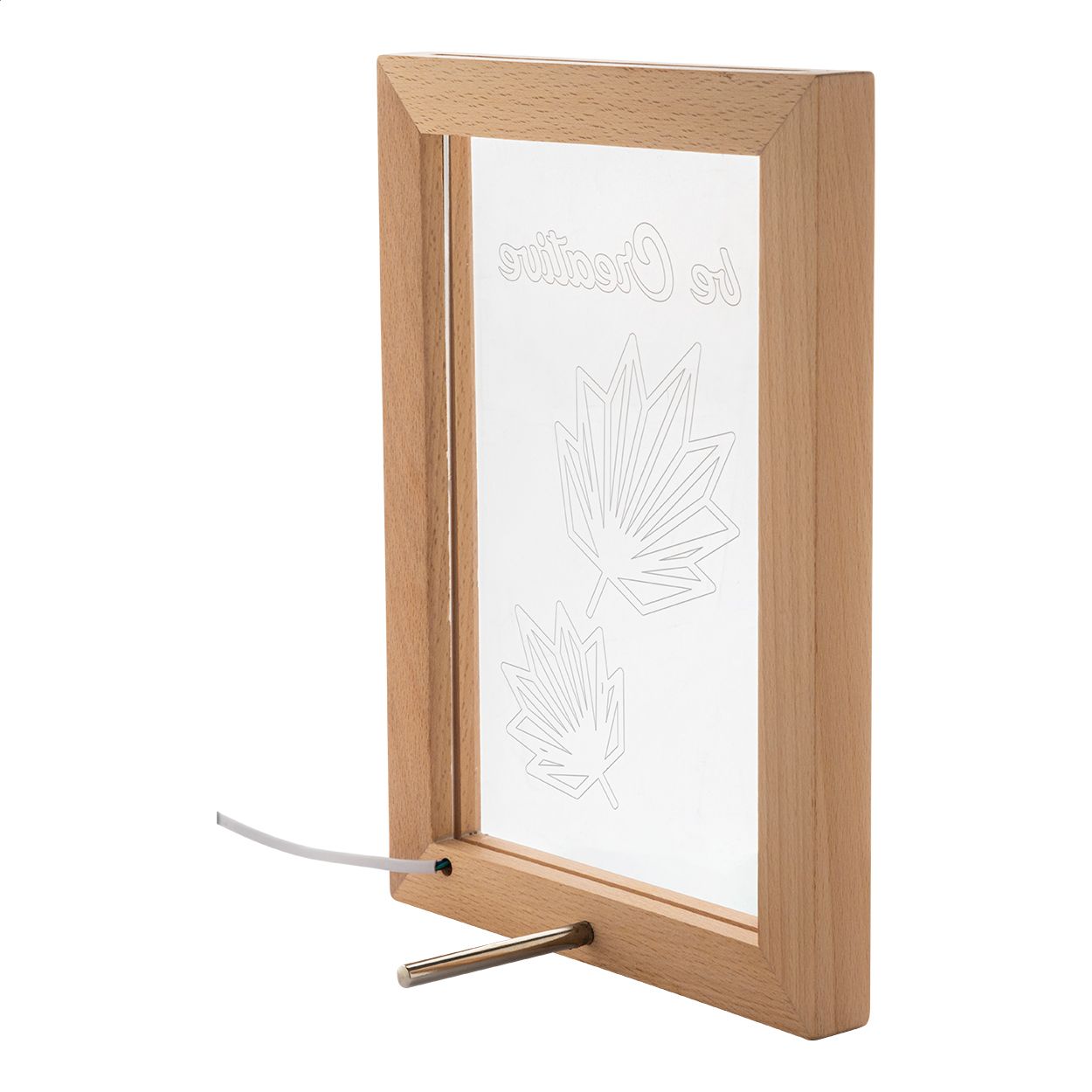 Woodiframe LED-Trophäe - natur - transparent-625