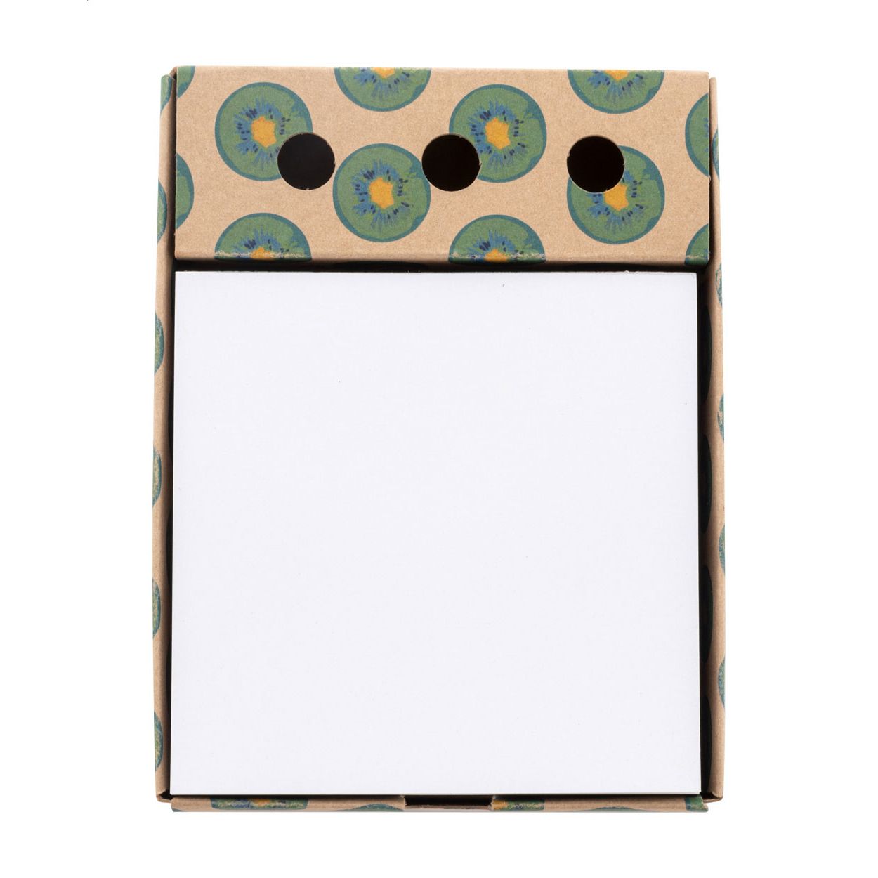 Nolty Eco Zettelspender mit Stiftehalter - natur-242